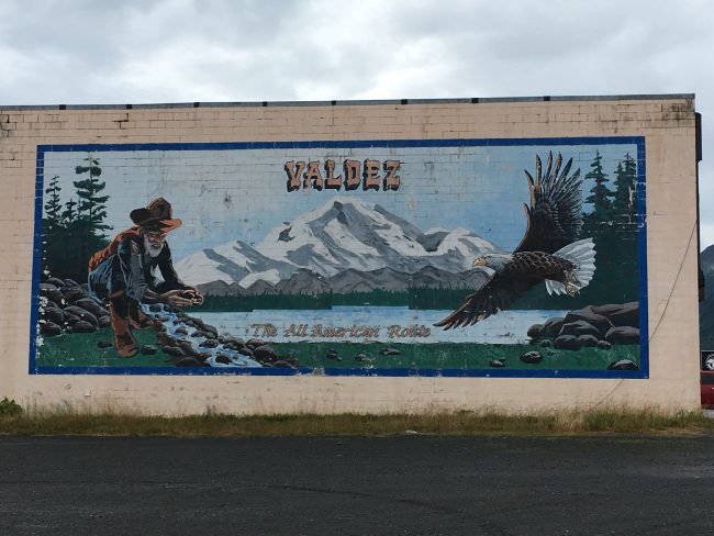 Valdez, dass Ende der Pipeline. Ein netter kleiner Ort